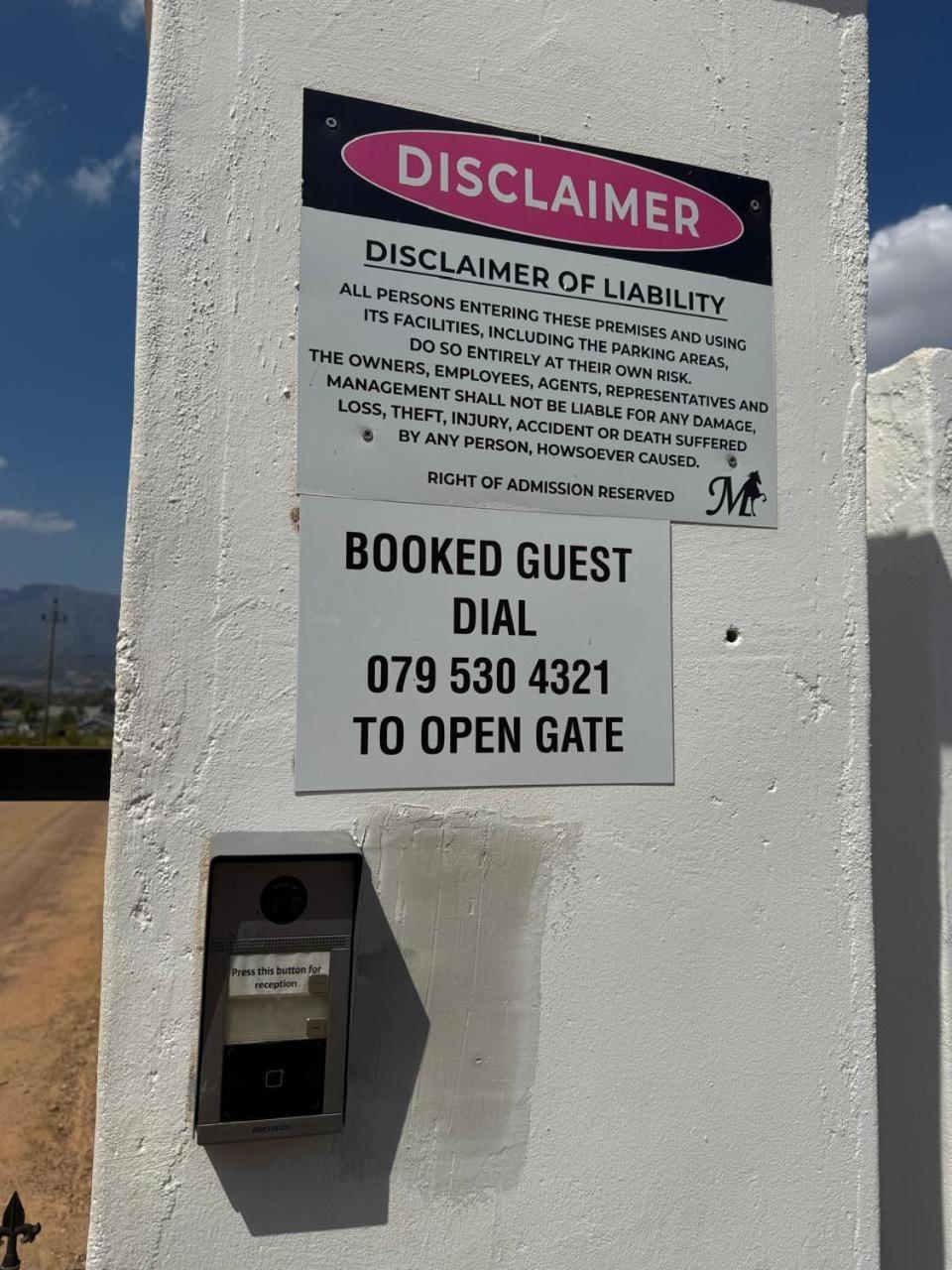Middelplaas Paarl Guesthouse Εξωτερικό φωτογραφία